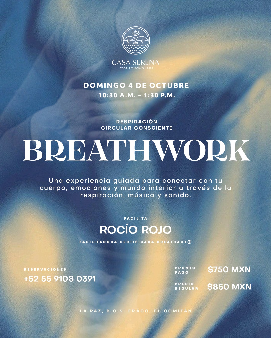 Breathwork con Rocío Rojo